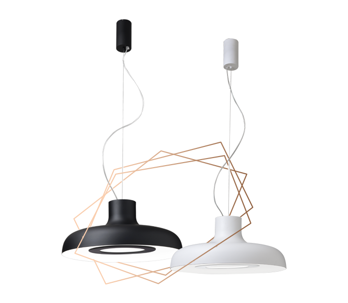 IT’S TIME  TO A NEW LIGHT  Duetto 2022
– Mario Ornaghi –  Turned aluminum suspension lamp made in different color finishes. Indirect led lighting with excellent comfort light conferred by the luminous ring that projects light to the inside of the lamp.
MORE